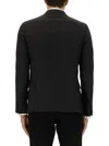 Paul Smith Charcoal Wool Cashmere Jacket In Black