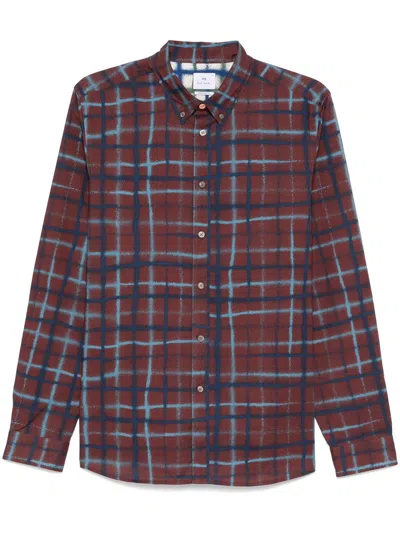 PAUL SMITH PAUL SMITH CHECK-PATTERN SHIRT