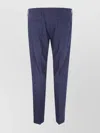 Paul Smith Check Pattern Trousers With Side And Back Pockets In Blue