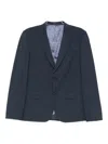 Paul Smith Checked-pattern Wool Suit In Blue