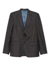 Paul Smith Checked Suit In Gray