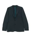 Paul Smith Checkered Blazer In Black