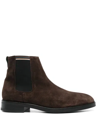 Paul Smith Slip-on Ankle Boots In Brown