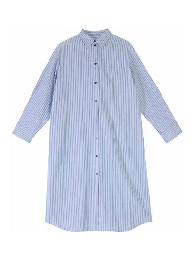 Paul Smith Chemisier Righe In Blue