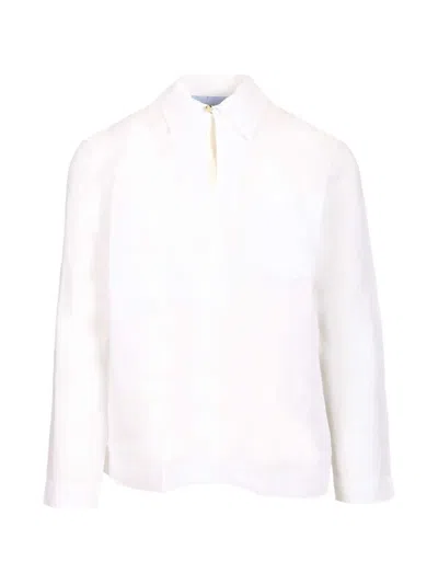 Paul Smith Chest-pocket Long-sleeve T-shirt In White
