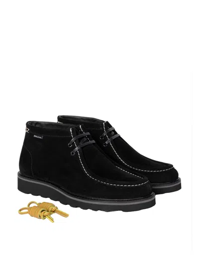 Paul Smith Ps Tobruck Lace-up Chukka Boots In Black