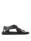 Paul Smith Citrus Flat Sandal In Black