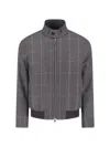 Paul Smith Classic Brown Jacket With Structured Silhouette In Multi
