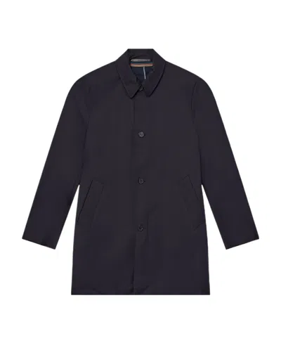 Paul Smith Classic-collar Cotton Trench-coat In Black