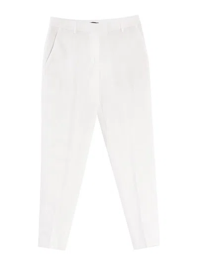 Paul Smith Classic Lino Trousers In White