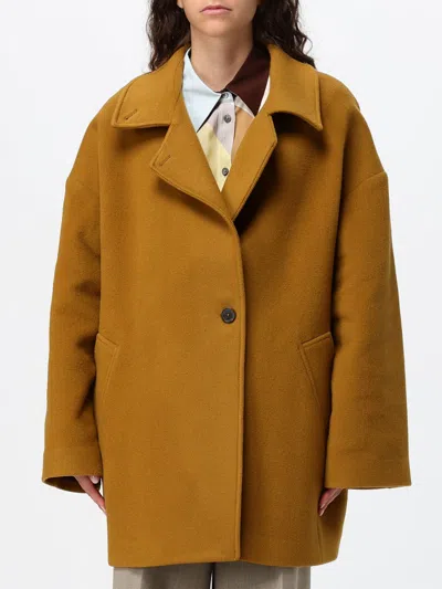 Paul Smith Coat Woman Color Camel In Brown
