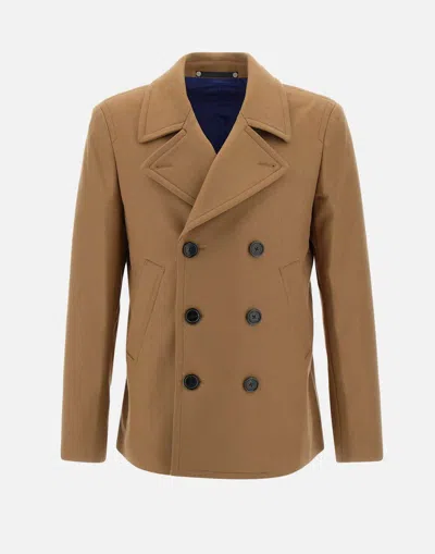 Paul Smith Coats In Brown