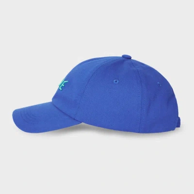 Paul Smith Cobalt Blue 'love' Cap