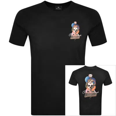 Paul Smith Cobras Casual Fit T Shirt Black