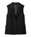 Paul Smith Collared Vest In Black