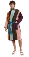 Paul Smith Multicolor Artist Stripe Robe In Multi