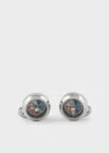 Paul Smith 'compass' Cufflinks Multicolour In Multicolour