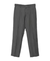 Paul Smith Conceal Fastened Straight-leg Trousers In Gray