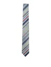 Paul Smith Tie Regular Shape Diagonal Stripe Design In Multi