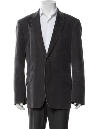 Pre-owned Paul Smith Corduroy Blazer In Grey