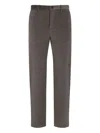 Paul Smith Refined Wool Trousers With Tailored Fit In Gray