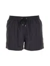 Paul Smith Black Artist Stripe Trim Swim Shorts