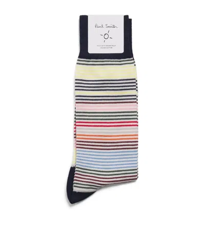 Paul Smith Cotton-blend Idris Signature Socks