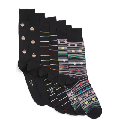Paul Smith Cotton-blend Seas Socks