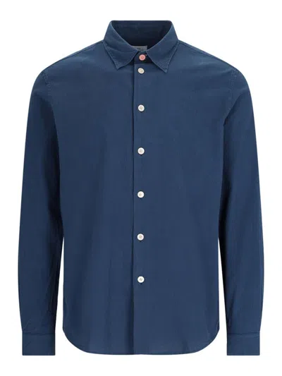 Paul Smith Cotton Blue Shirt