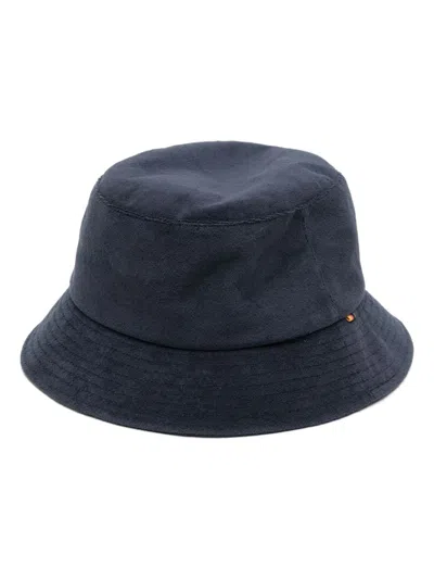 Paul Smith Cotton Bucket Hat In Blue