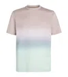 Paul Smith Cotton Hazy Stripe T-shirt In Green