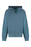 Paul Smith Men's Cotton Hoodie In Blue