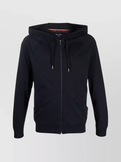 PAUL SMITH COTTON HOODIE RAINBOW MOTIF