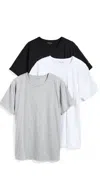 Paul Smith Cotton T-shirt In Black/white/grey