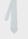 Paul Smith Cotton Pale Blue Tie In Blue