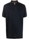 Paul Smith Cotton Polo Shirt In Blue