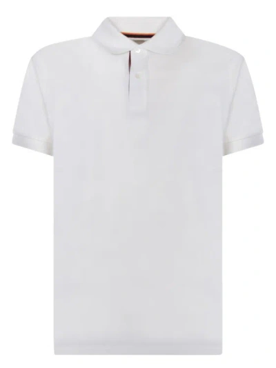 Paul Smith Cotton Polo Shirt In White