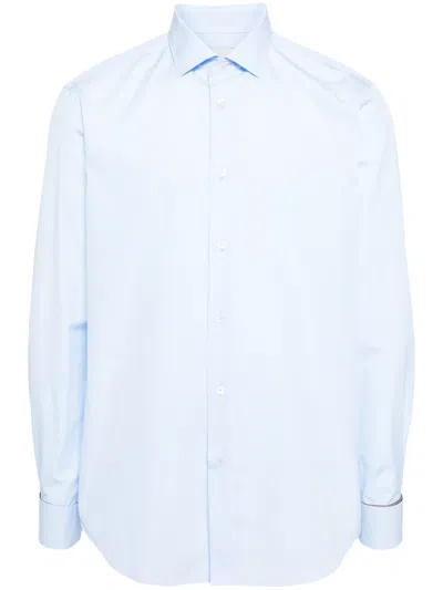 PAUL SMITH COTTON POPLIN BUTTONED SHIRT
