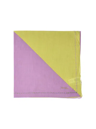 Paul Smith Cotton Scarf In Multi