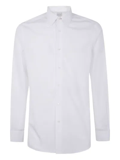Paul Smith Cotton Shirt In Yellow