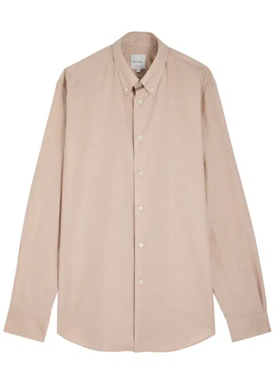 Paul Smith Cotton Shirt In Beige