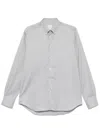 Paul Smith Cotton Shirt In Blue