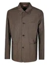 Paul Smith Mens 4 Buttons Casual Jacket Clothing In Brown