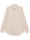 Paul Smith Cotton Shirt In Neutrals