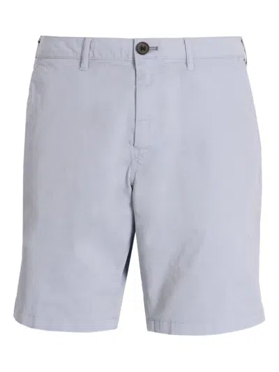 Paul Smith Cotton Shorts In Blue