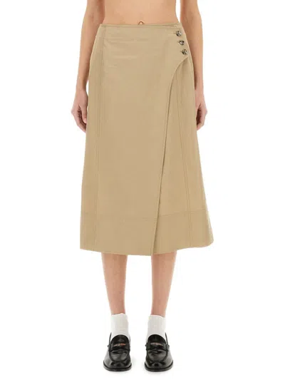 PAUL SMITH PAUL SMITH COTTON SKIRT