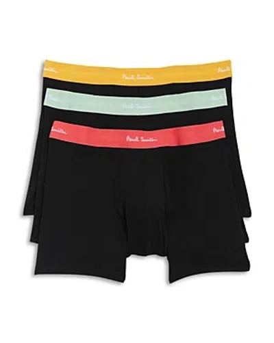 PAUL SMITH COTTON STRETCH BOXER TRUNKS, PACK OF 3