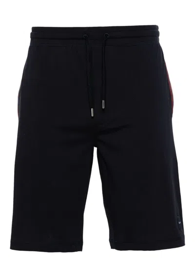 Paul Smith Cotton Sweat Shorts In Black