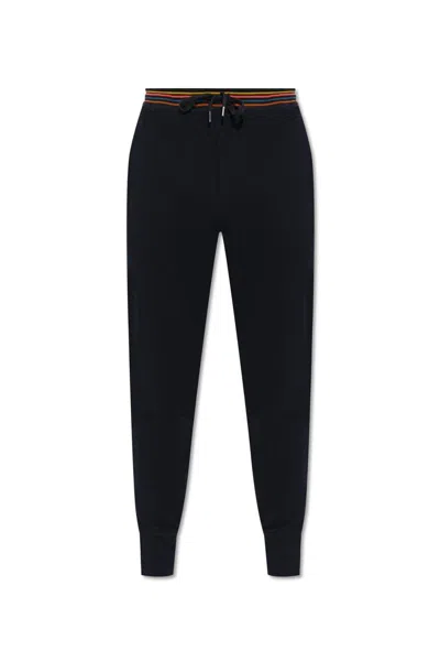 Paul Smith Cotton Sweatpants In Black
