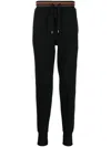 Paul Smith Men Signature Stripe Cotton Sweatpants In Black